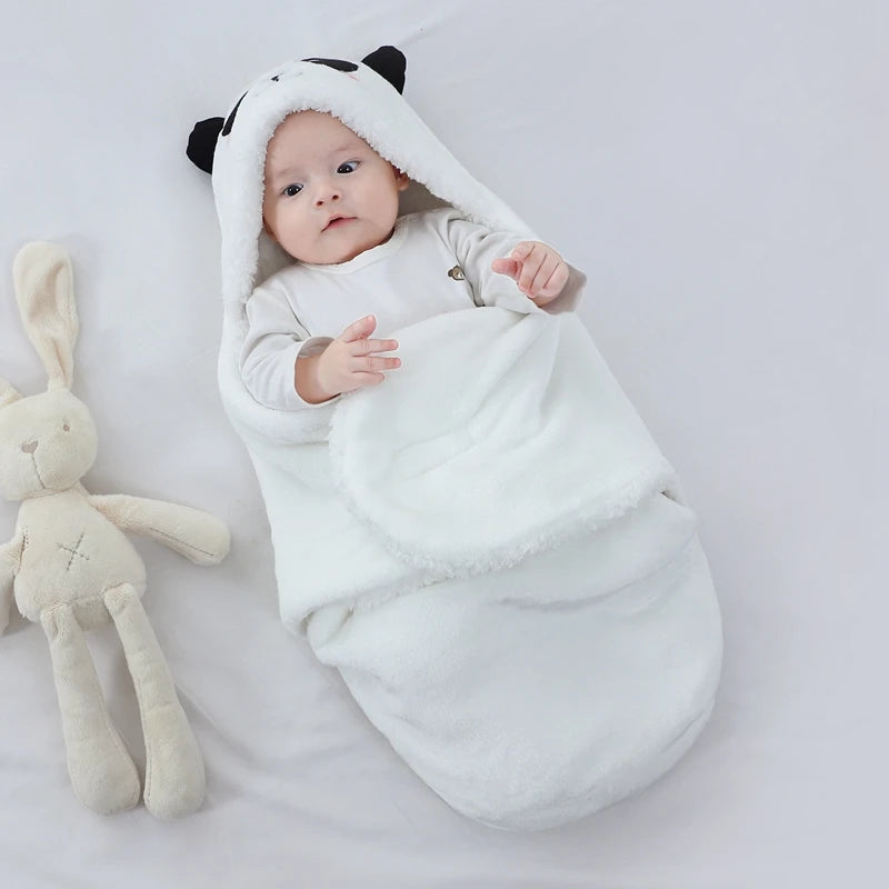 Soft Baby Sleeping Blankets 0-9 Months