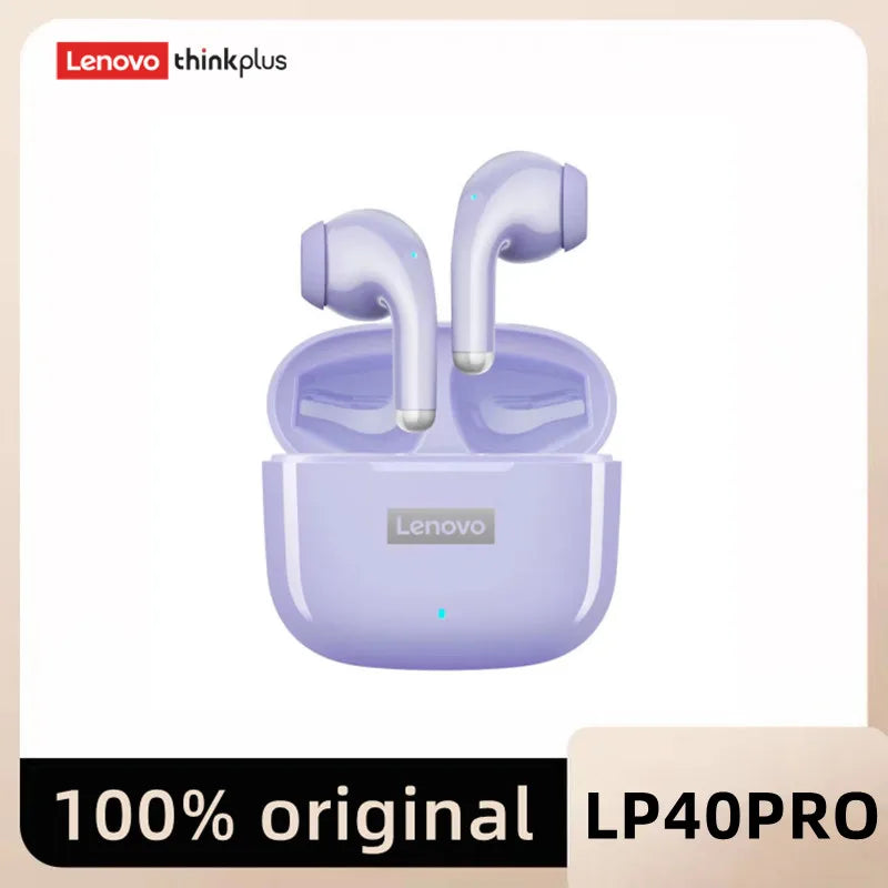Original Lenovo LP40 Pro TWS Touch Control