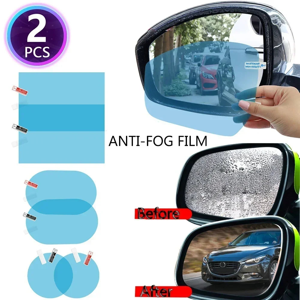 Anti Fog and Glare side mirror Car Sticker