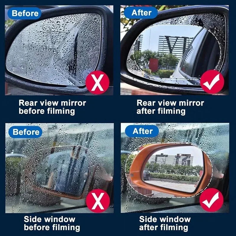 Anti Fog and Glare side mirror Car Sticker