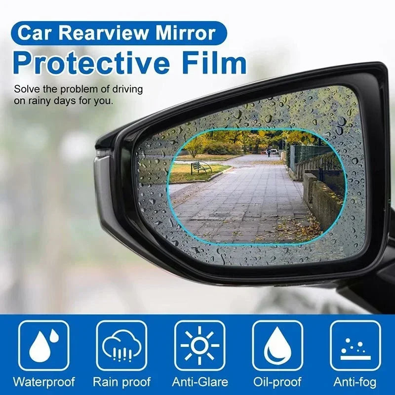 Anti Fog and Glare side mirror Car Sticker