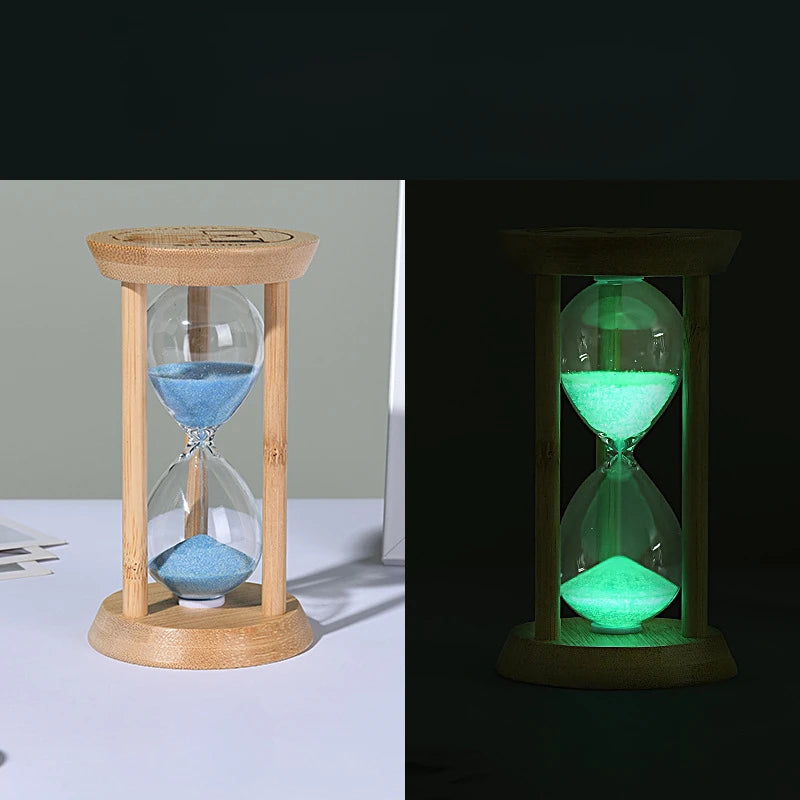 Creative Home Decoration 1-30 Minute Ambient Luminous Hourglass