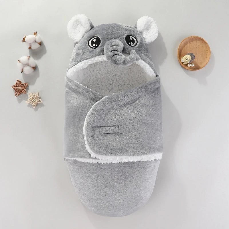 Soft Baby Sleeping Blankets 0-9 Months