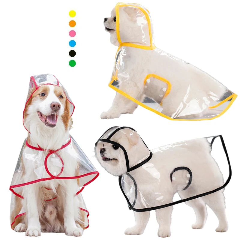 Pet Raincoat Waterproof for Dogs & Cats