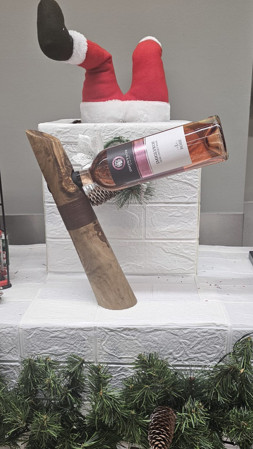 YASMINA Wooden Bottle Holder