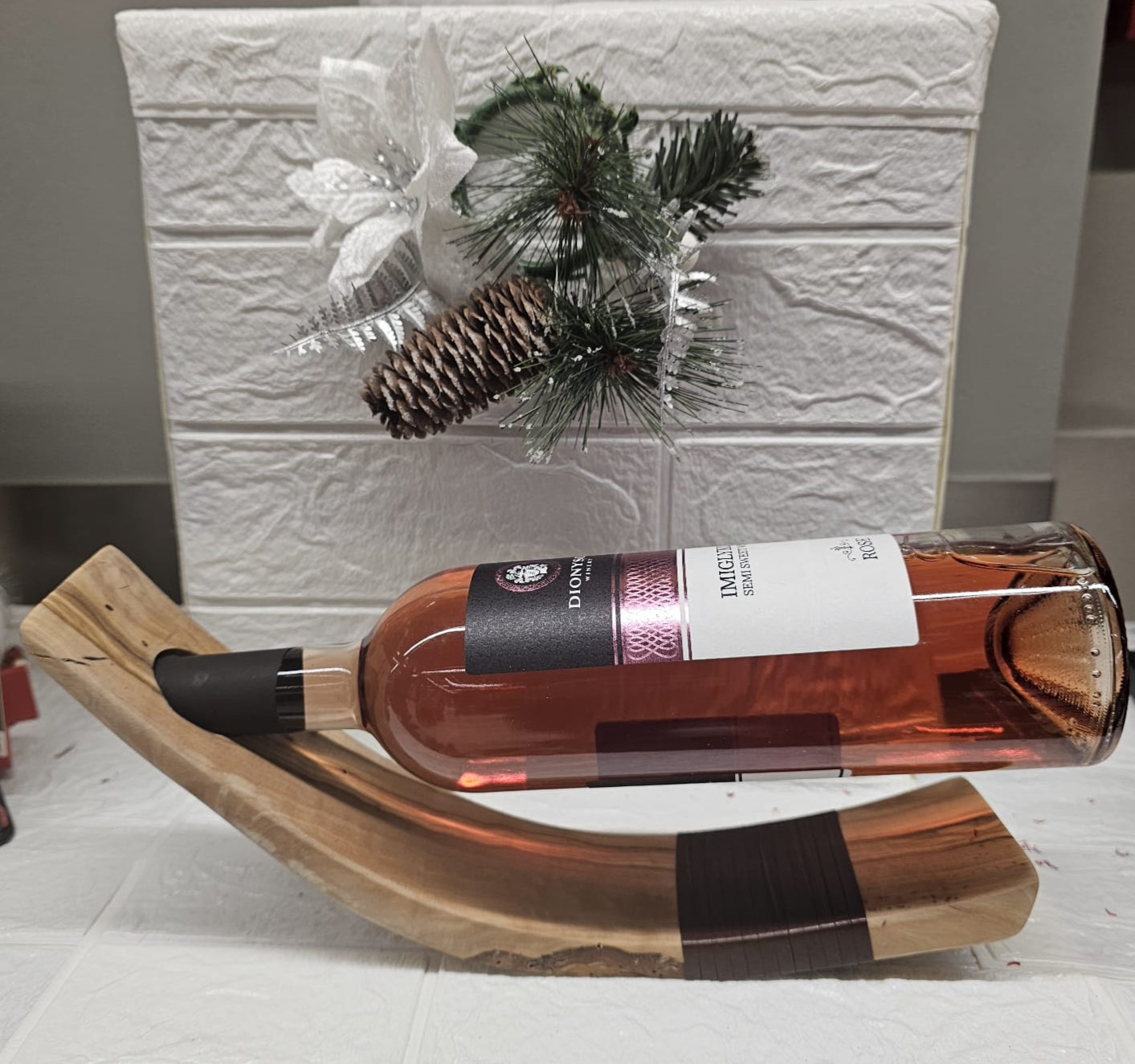 KARMA Wooden Bottle Holder