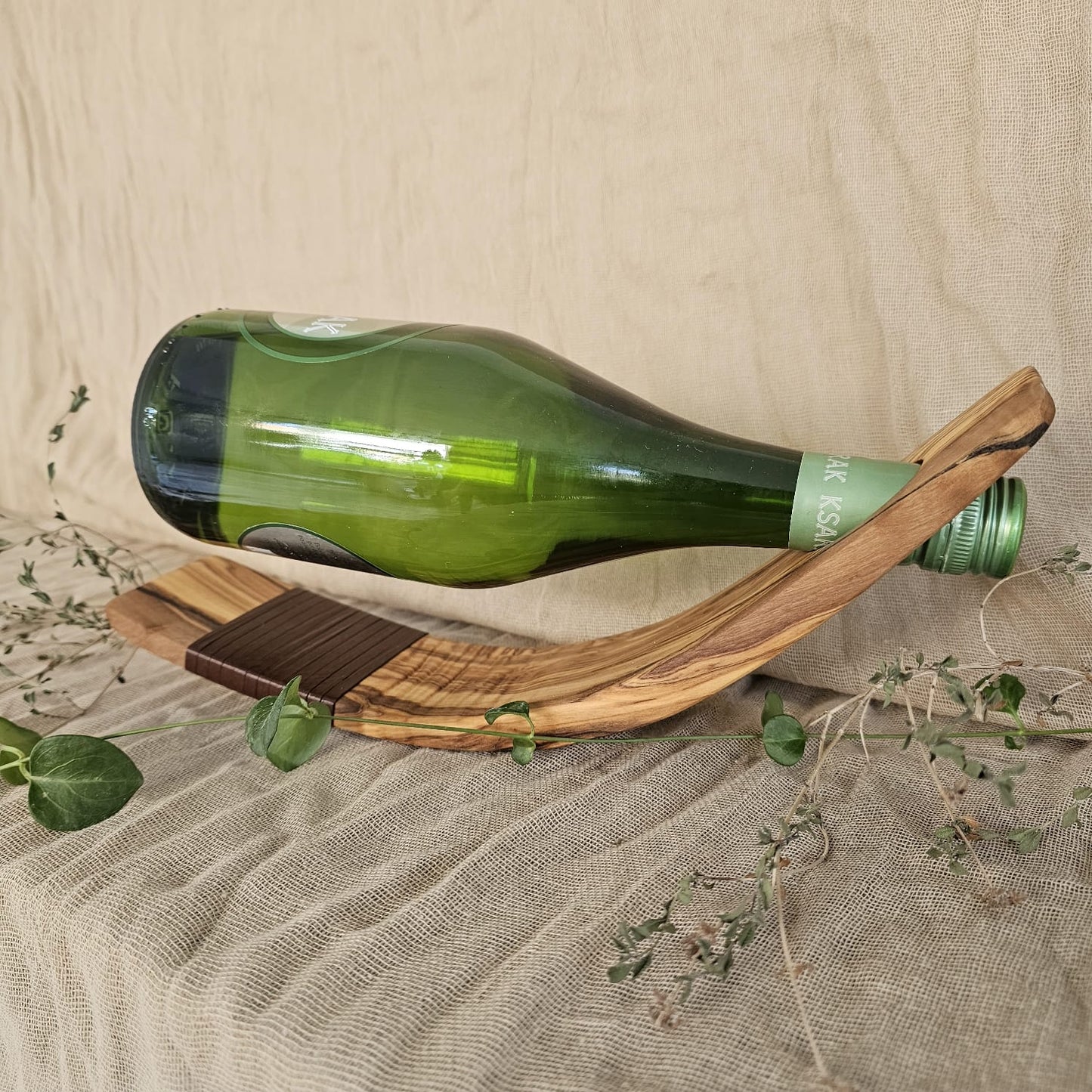 KARMA Wooden Bottle Holder