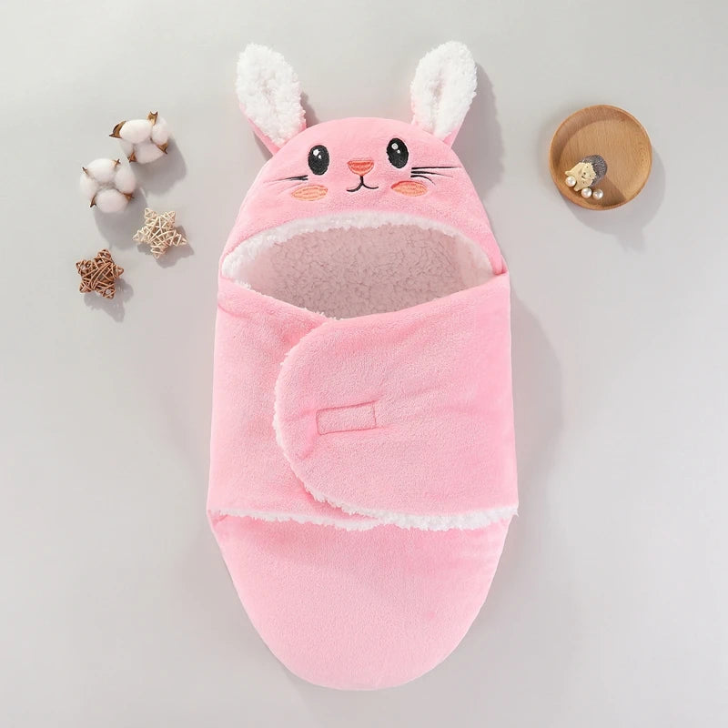 Soft Baby Sleeping Blankets 0-9 Months