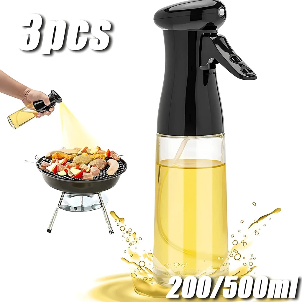 1or 3 PCS 200/300ml Oil, Vinegar, Sauce Sprayer Bottle sprayer