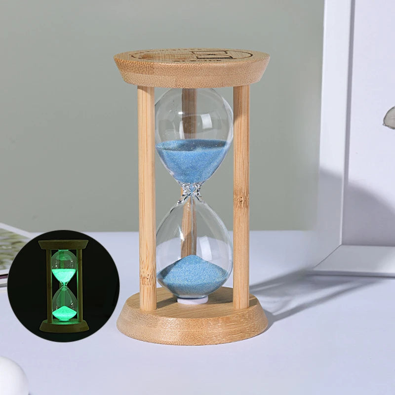 Creative Home Decoration 1-30 Minute Ambient Luminous Hourglass