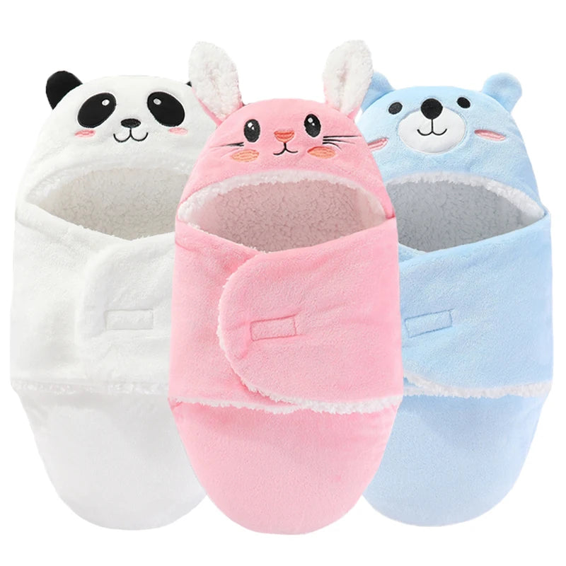 Soft Baby Sleeping Blankets 0-9 Months