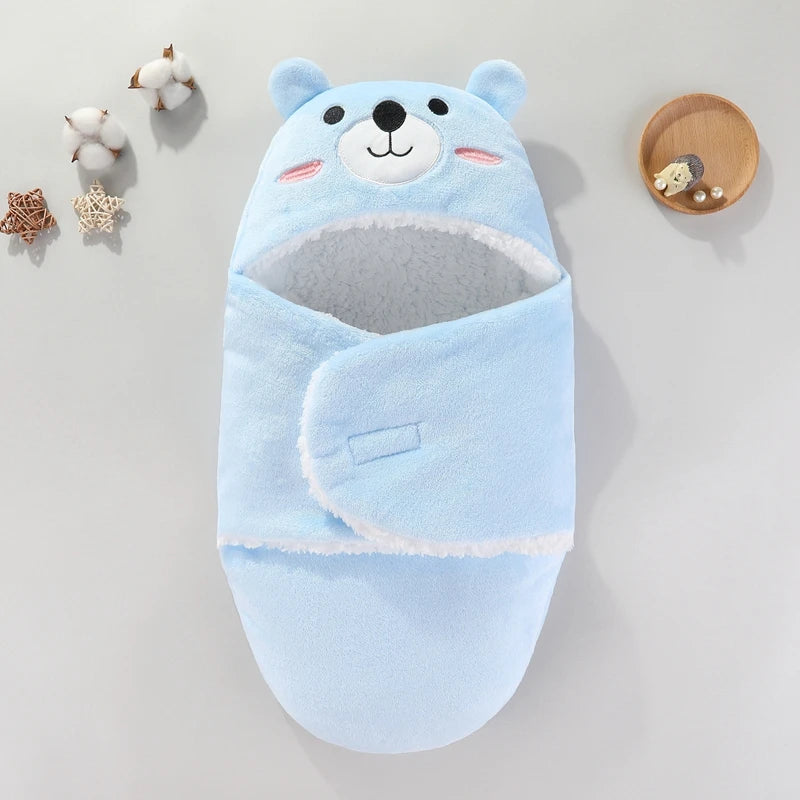 Soft Baby Sleeping Blankets 0-9 Months